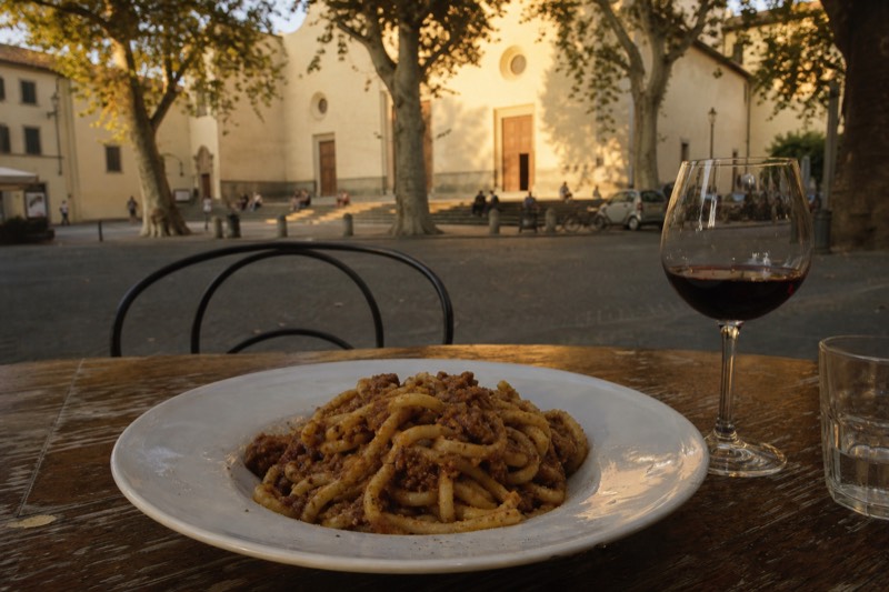 Full Itinerant Meal, Wine Included